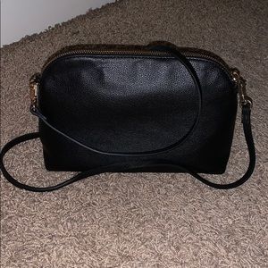 Black crossbody bag